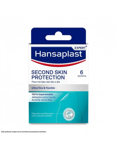 Hansaplast Second Skin Protection Regular, 6 unidades