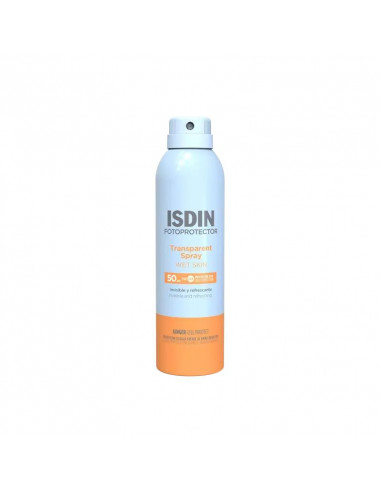 Isdin Transparent Spray Wet Skin Spf50 250 Ml