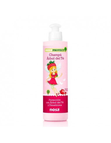Nosa Natural Champu Aceite Del Arbol Del Te (Rosa)