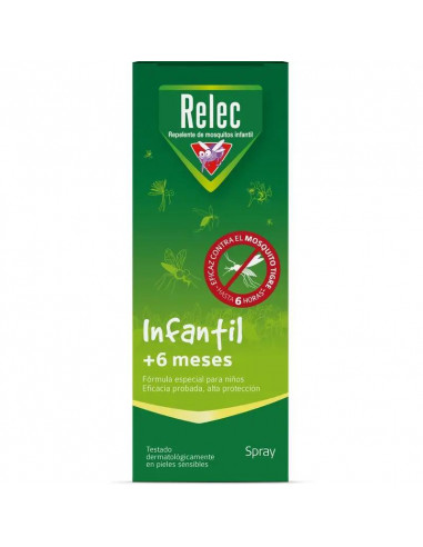 Relec Infantil Spray Antimosquitos, 100 ml (+ 6 Meses)