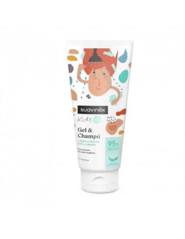 Suavinex Gel - Champú Para Niños Y Niñas De 3-10 Años, 200 Ml, 1 unidades