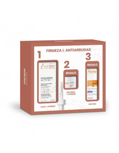 Avene Pack Hyaluron Activ B3 Sérum 30 Ml + Hyaluron Activ B3 7 Ml + Solar Fluido Antiedad Spf50 5 Ml
