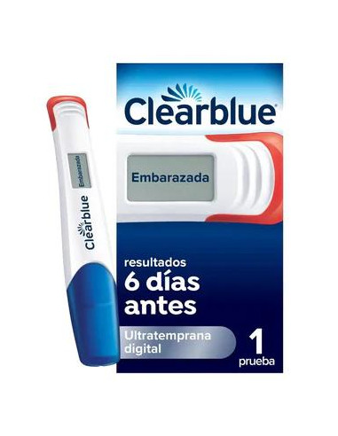 Clearblue Ultratemprana Digital Prueba de Embarazo, 1 Test Digital