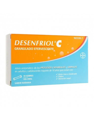 Desenfriol C, 10 Sobres