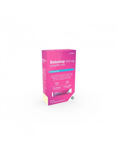 Dolostop 500 mg Solucion Oral 10 Sobres x 10 ml