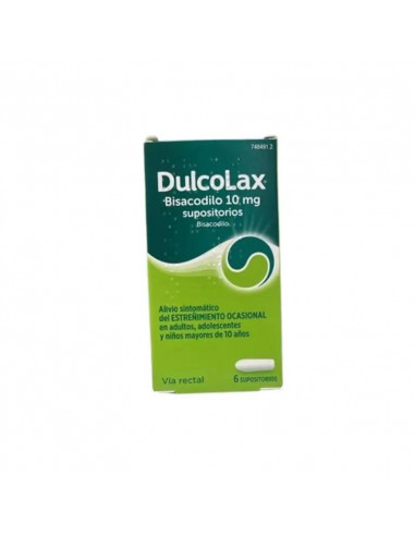 Dulcolax Bisacodilo 6 Supositorios