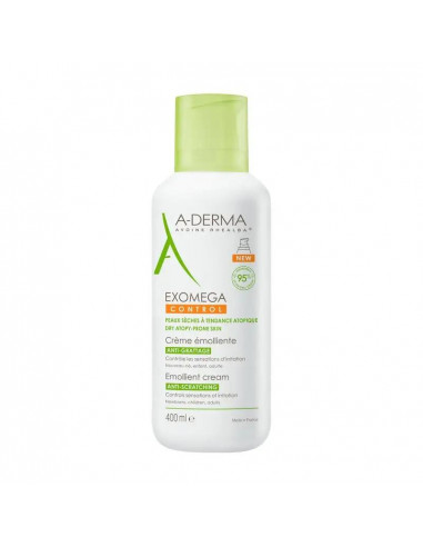A-Derma Exomega Control Crema Emoliente, 400 ml