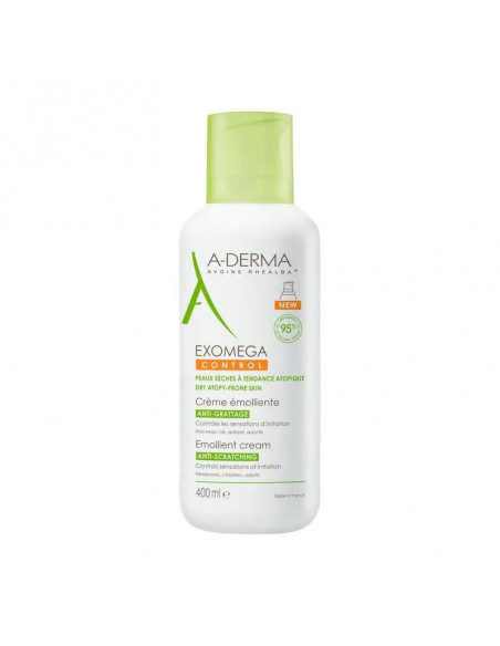 A-Derma Exomega Control Crema Emoliente, 400 ml