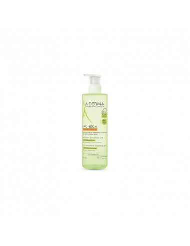 A-Derma Exomega Gel Limpiador 2 En 1 500 ml
