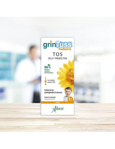 Aboca Grintuss Pediatric Jarabe, 180 gr