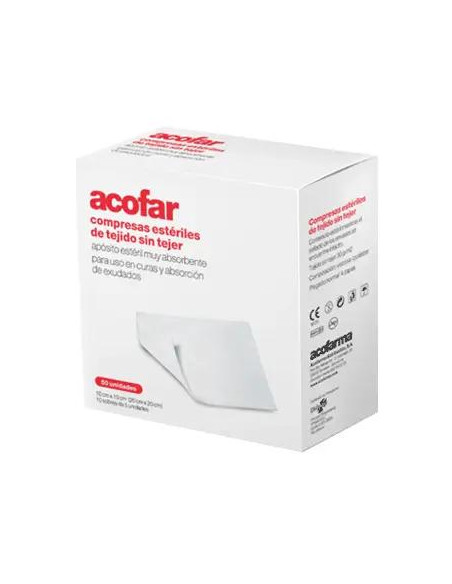 Acofar Compresas Estériles Sin Tejer 50 Unidades