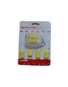 Acofar Tapones Oídos Espuma 6 ud 2