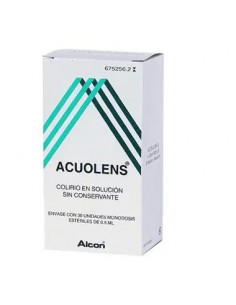 Acuolens Colirio 30 Monodosis 2