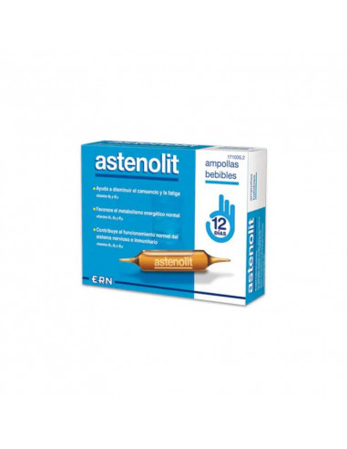 Astenolit 12 Ampollas Bebibles