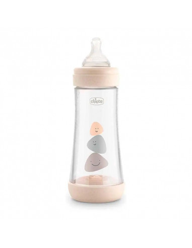 Chicco Biberón Perfect 5 +4 Meses Silicona Neutro 300 ml