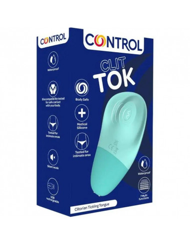 Control Clit Tok Lengua Estimuladora De Clítoris Recargable