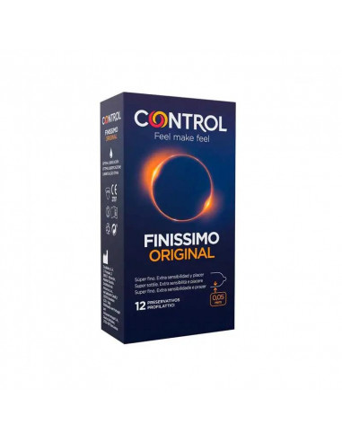 Control Preservativos Finissimo Original 12 unidades