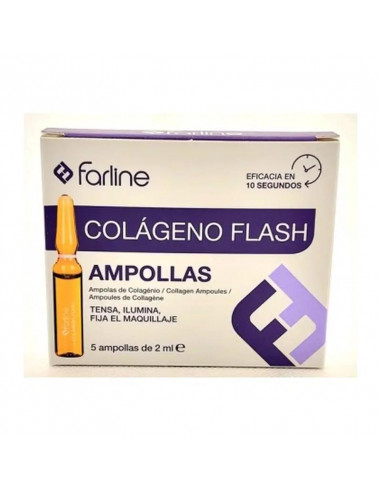 Farline Colageno Flash, 5 ampollas