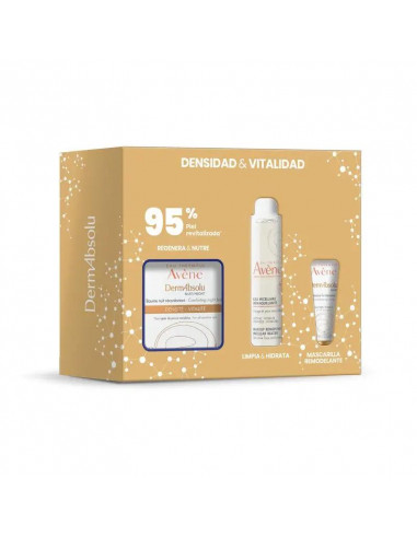 Avene Dermabsolu Noche+ Agua Micelar 100ml + Minimascarilla, 15ml