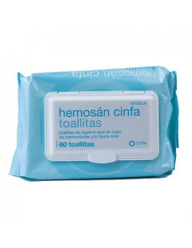 Cinfa Hemosan Toallitas 60 unidades