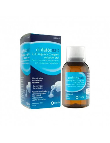 Cinfatosnait 1,33 mg/ ml + 2 mg/ ml Solucion Oral 1 Frasco, 150 ml