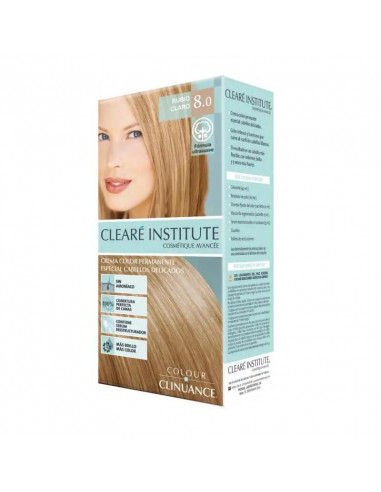 Clearé Institute Colour Clinuance 8.0 Tinte Rubio Claro Cabellos Delicados