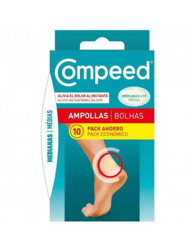 Compeed Ampollas Medianas, 10 unidades