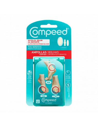 Compeed Pack Mixto Ampollas 5 unidades