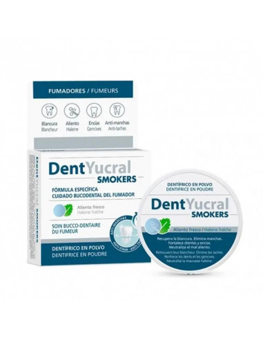 Dentyucral Dentífrico En Polvo Smokers 50 Gr