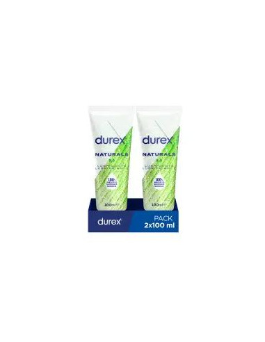 Durex Duplo Lubricante Naturals Gel 2º unidad 50%