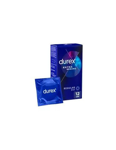 Durex Preservativos Naturales Extra Seguros con Más Grosor 12 unidades