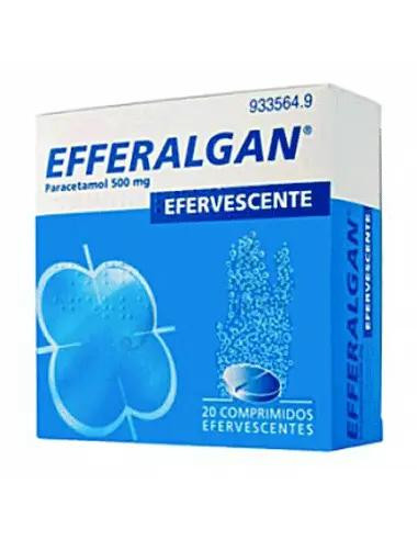 Efferalgan Alivio del Dolor 20 Comprimidos Efervescentes