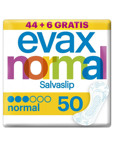 Evax Salvaslip Normal Protegeslips 50 unidades