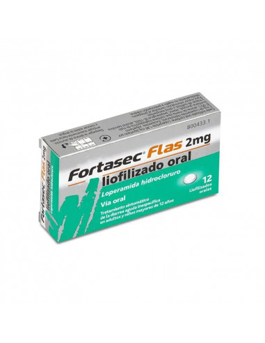 Fortasec Flas 2 mg 12 Comprimidos