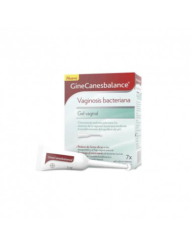 GineCanesbalance Gel Vaginal Antibacterino, 7 Aplicadores