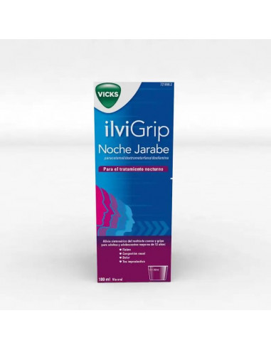 Ilvigrip Noche Jarabe, 180 ml