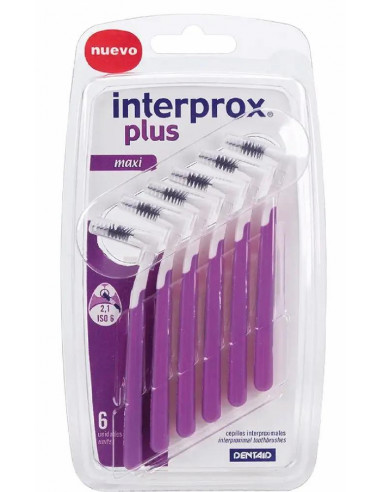 Interprox Cepillo Dental Interproximal Plus Maxi 6 unidades