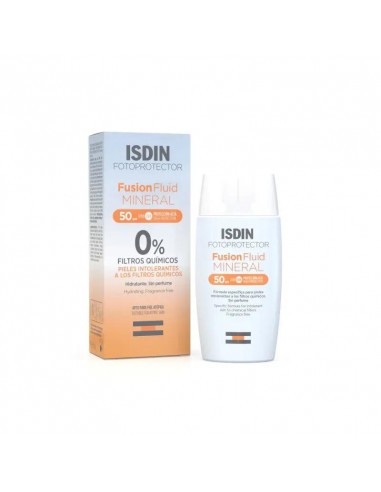 ISDIN Fotoprotector Mineral Fusión Fluid 50+ 50 ml