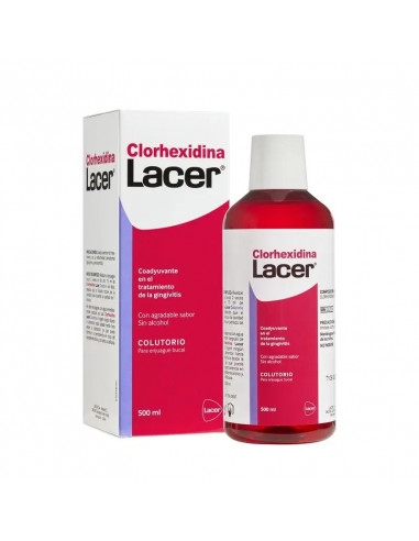 Lacer Clorhexidina Colutorio 500 ml