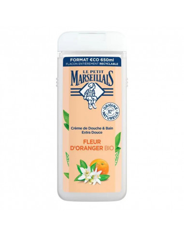 Le Petit Marseillais Gel De Ducha Corporal Extra Suave, Flor De Azahar Bio , 650 ml