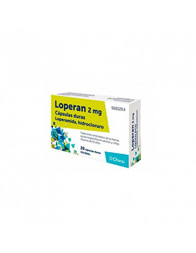 Loperan 2 mg 20 cápsulas