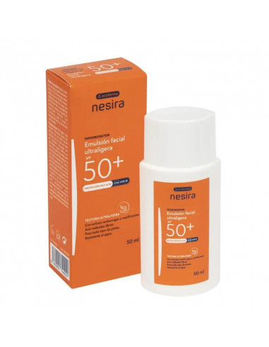 Nesira Emulsión Facial Ultraligera Spf50+, 50 ml