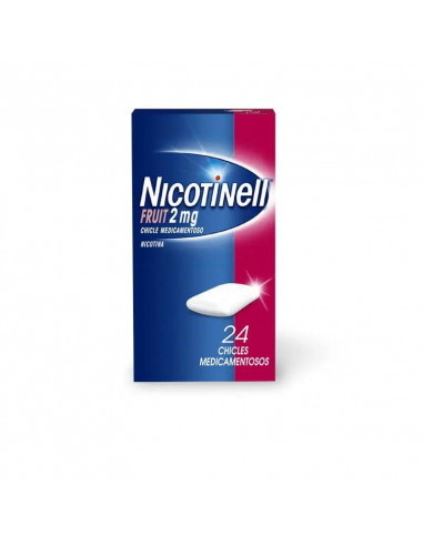 Nicotinell Fruit 2 mg 24 Chicles Medicamentosos