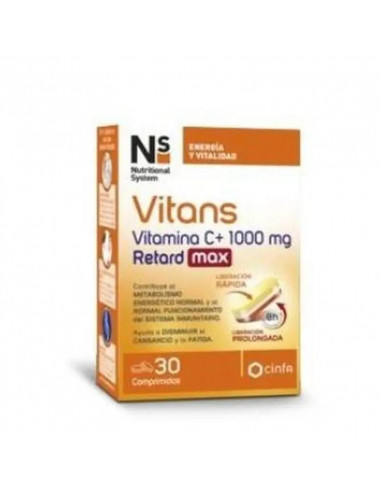 Ns Ns Vitans Vitamina C+ 1000 Ret Max 30 Comp