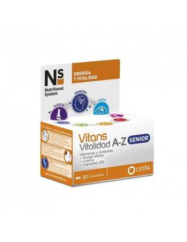 Ns Vitans Vitali A-Z Senior 30 Comprimidos