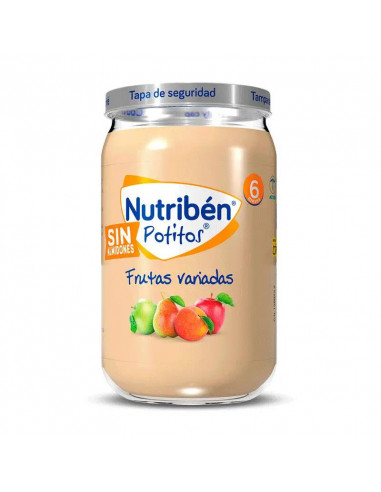 Nutribén Potito Frutas Variadas, 235 gr