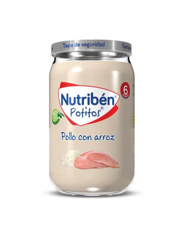 Nutriben Potito Pollo con Arroz, 235 gr