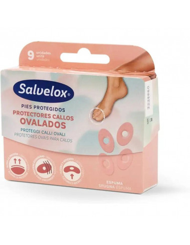 Salvelox Protector Callos Ovalado, 9 Unidades