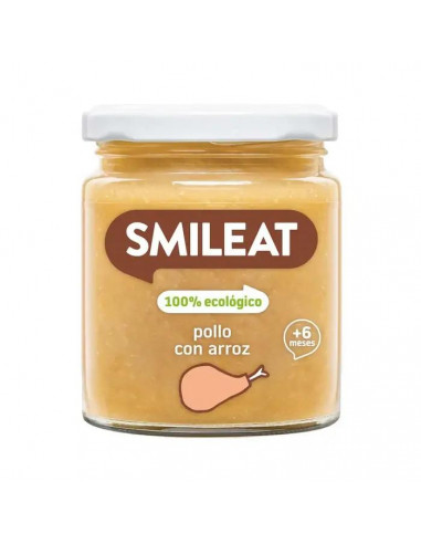 Smileat Tarrito Pollo con Arroz, 230 gr