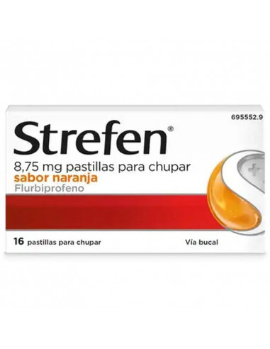 Strefen Naranja, 16 Pastillas para Chupar